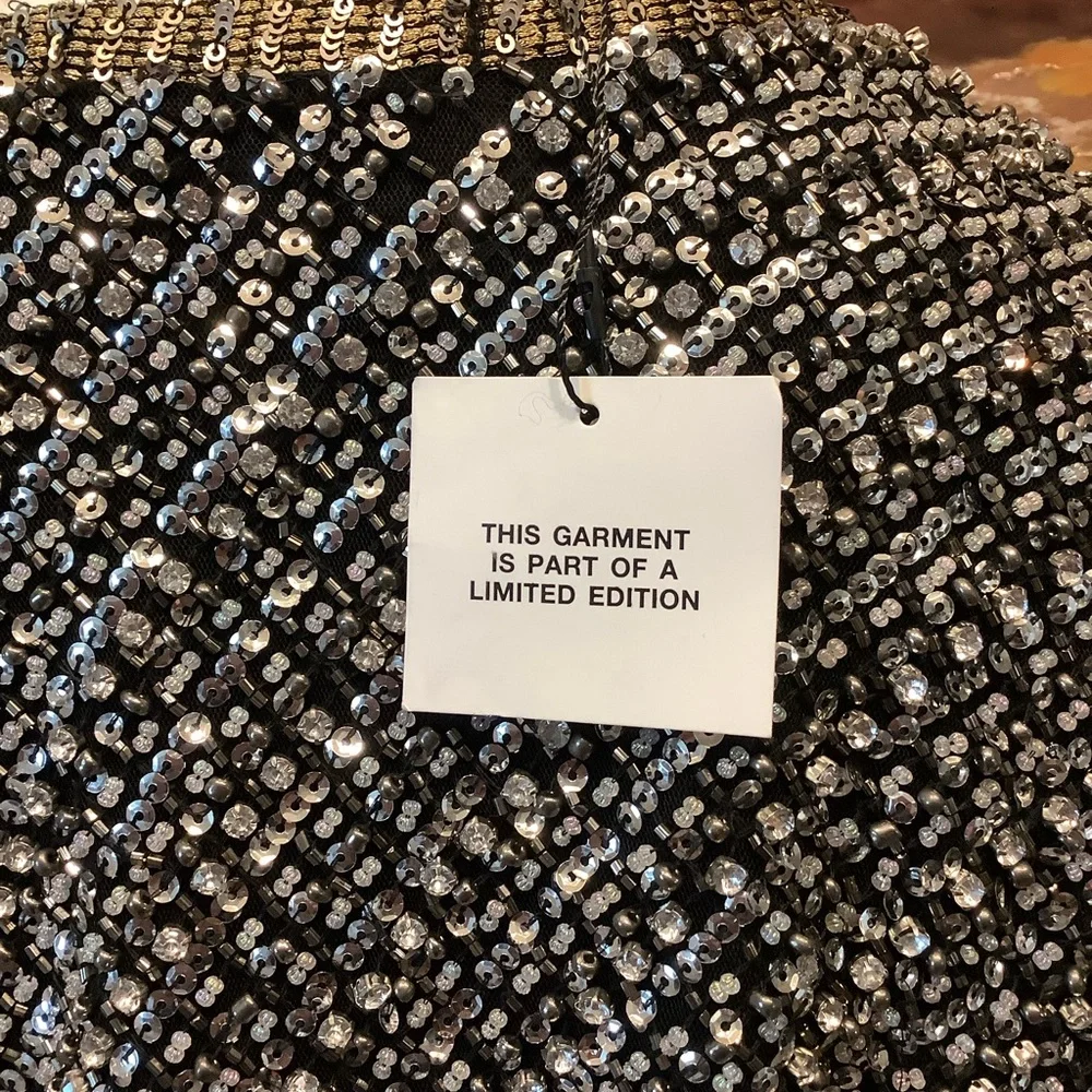 Zara Elegant Sequin Jacket Limited Edition - Picture 9 of 13